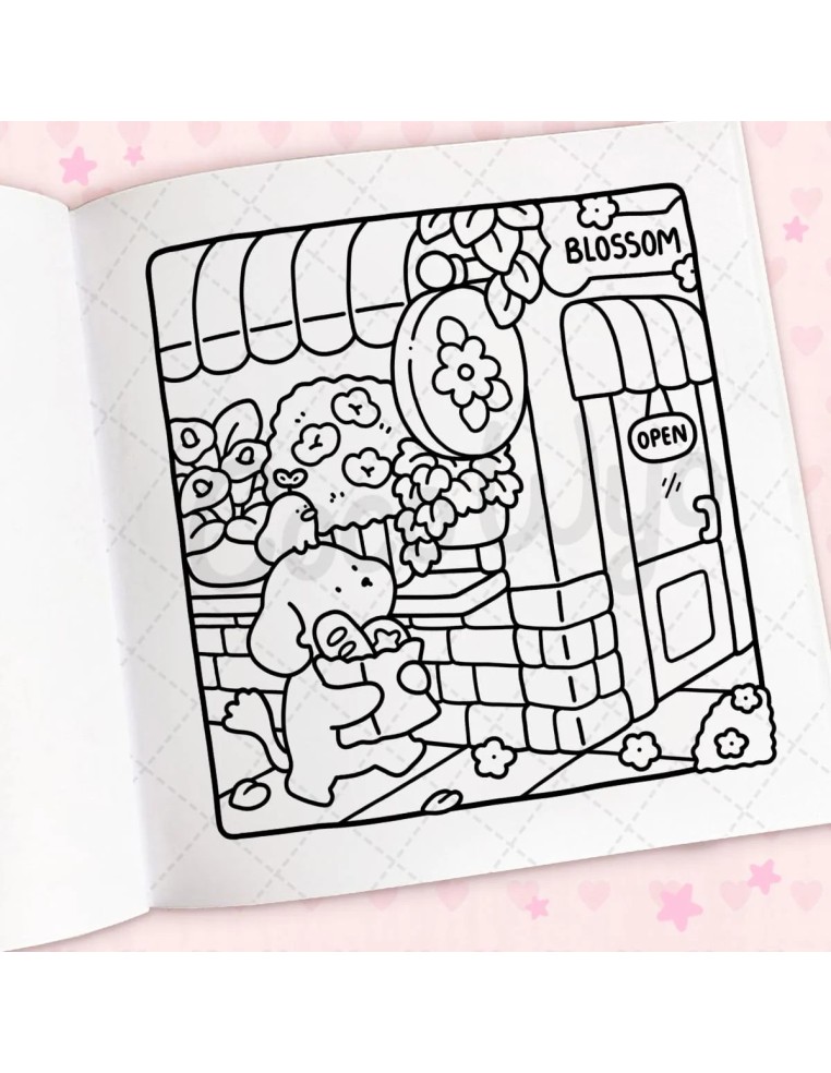 Coco Wyo Cozy Cuties Colouring Book