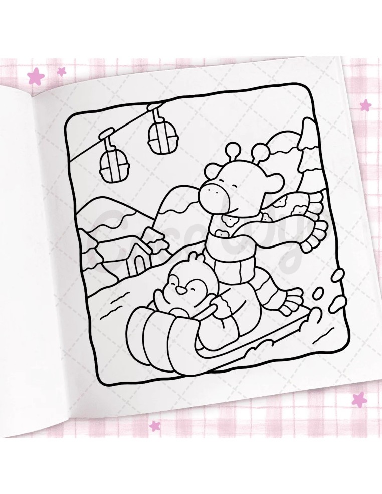 Coco Wyo Cozy Days Colouring Book