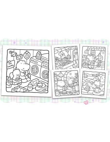 Coco Wyo Cozy Days Colouring Book