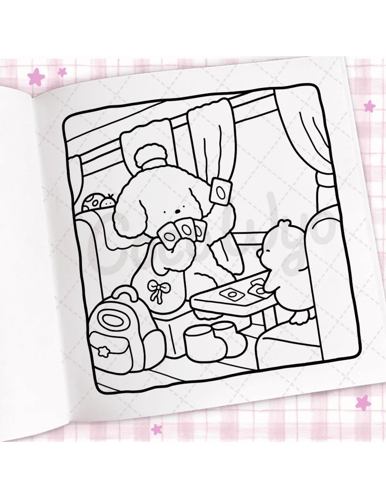 Coco Wyo Cozy Days Colouring Book