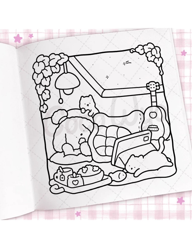 Coco Wyo Cozy Days Colouring Book