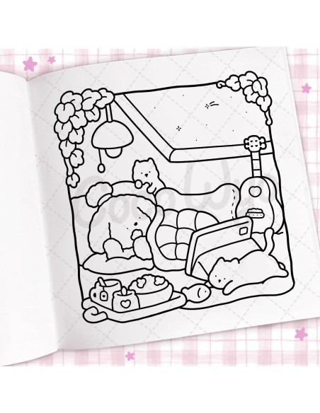 Coco Wyo Cozy Days Colouring Book