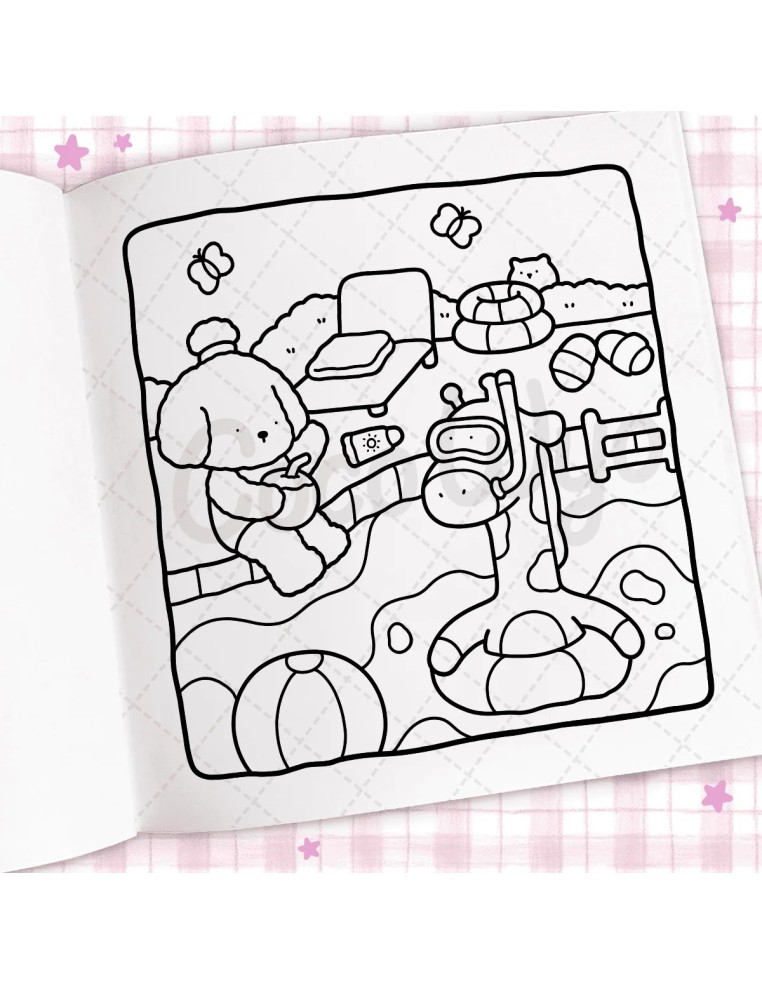 Coco Wyo Cozy Days Colouring Book