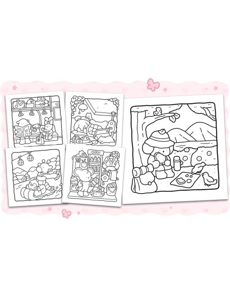 Coco Wyo Cozy Days Colouring Book