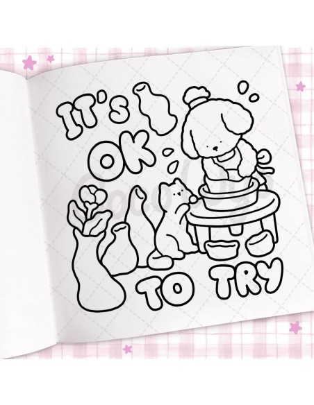 Coco Wyo Cozy Vibes Colouring Book