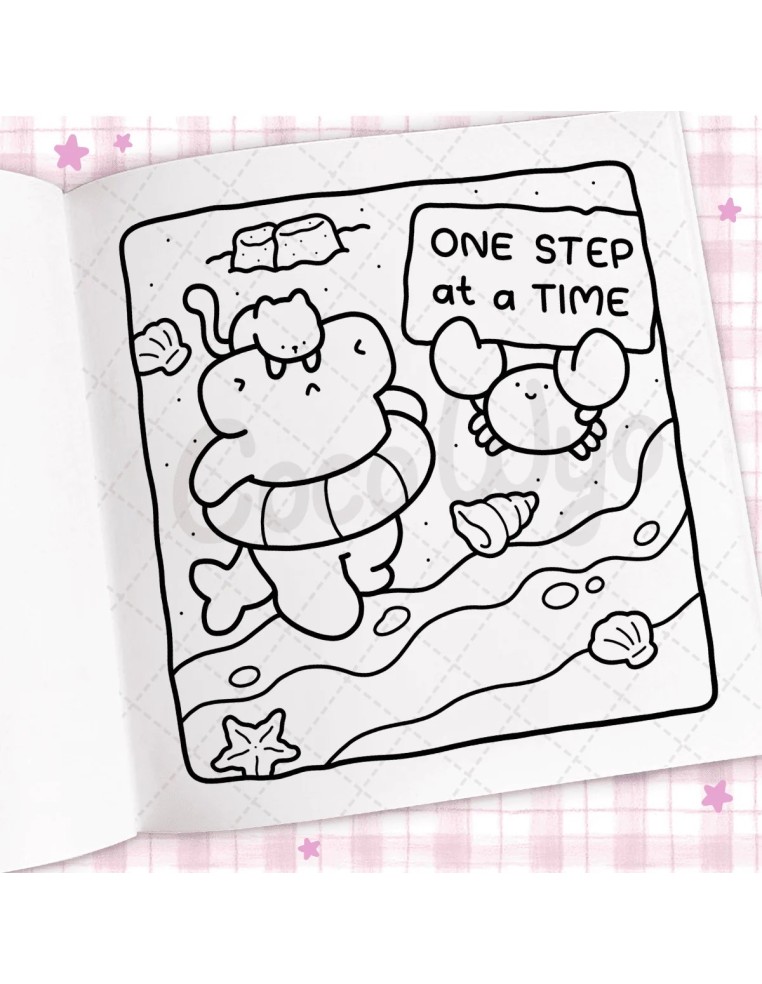Coco Wyo Cozy Vibes Colouring Book