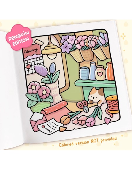Coco Wyo Comfy Corner Colouring Book - PREORDER