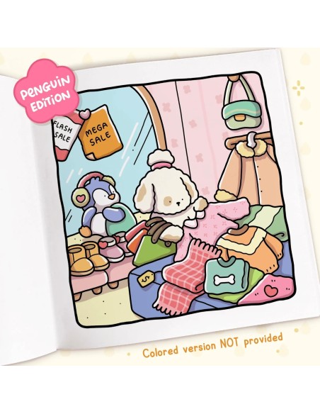 Coco Wyo Comfy Corner Colouring Book - PREORDER