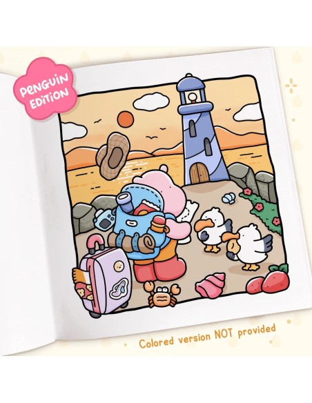Coco Wyo Comfy Corner Colouring Book - PREORDER
