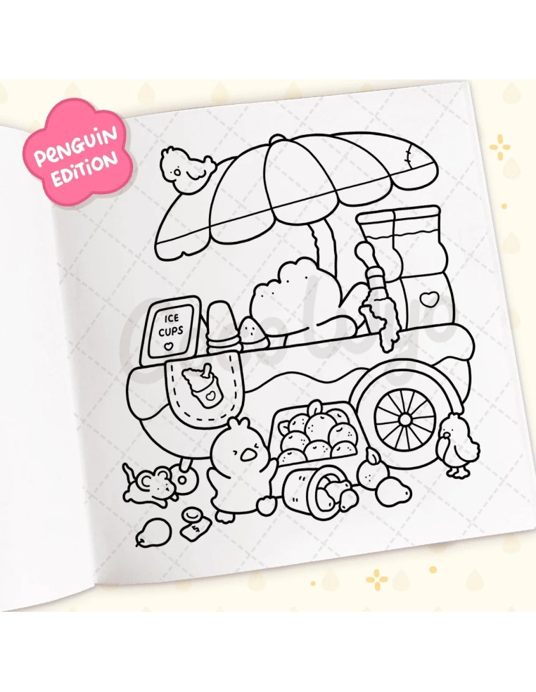 Coco Wyo Comfy Corner Colouring Book - PREORDER