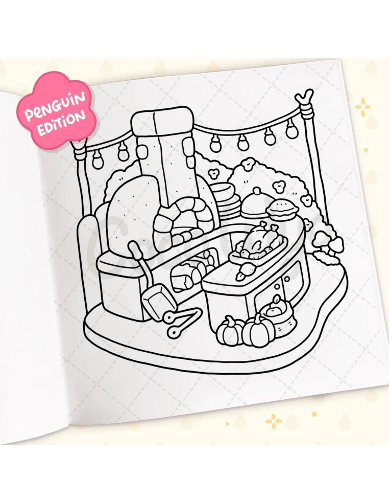 Coco Wyo Comfy Corner Colouring Book - PREORDER