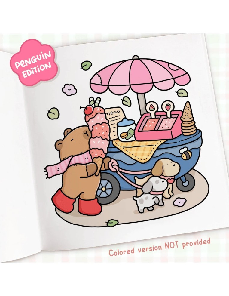 Coco Wyo Cozy Capybara Colouring Book - PREORDER