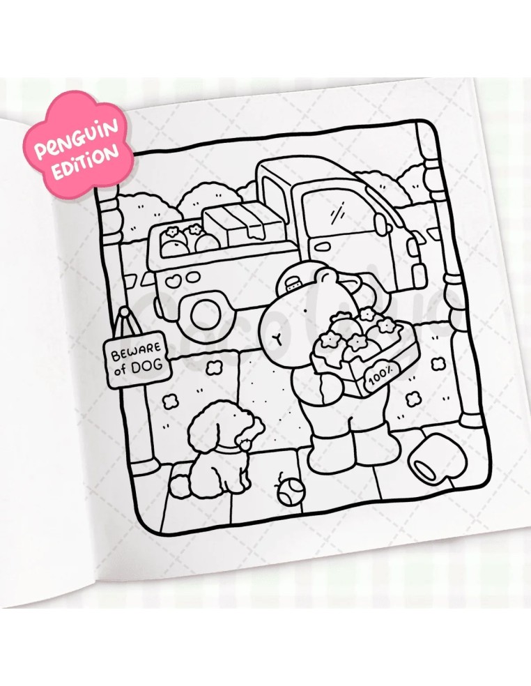 Coco Wyo Cozy Capybara Colouring Book - PREORDER