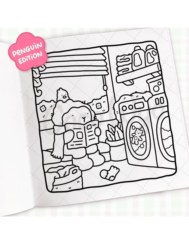 Coco Wyo Cozy Capybara Colouring Book - PREORDER