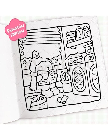 Coco Wyo Cozy Capybara Colouring Book - PREORDER