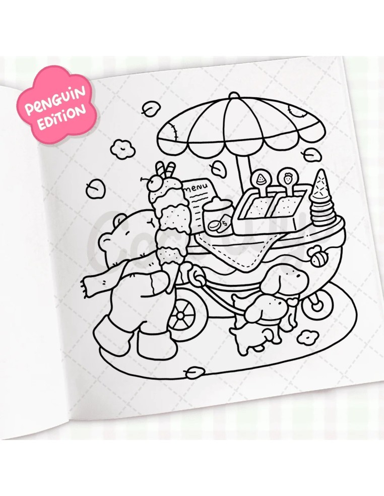 Coco Wyo Cozy Capybara Colouring Book - PREORDER