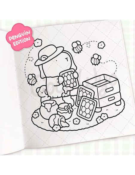 Coco Wyo Cozy Capybara Colouring Book - PREORDER