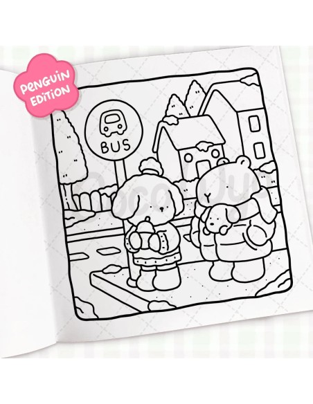 Coco Wyo Cozy Capybara Colouring Book - PREORDER