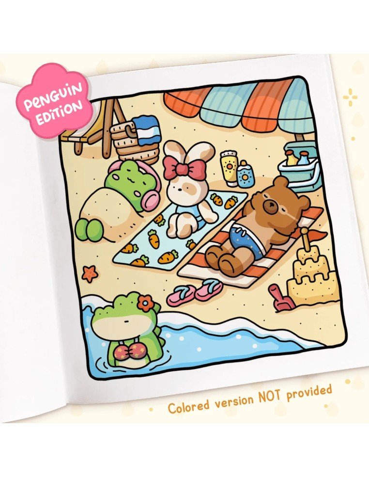 Coco Wyo Cozy Friends Colouring Book - PREORDER