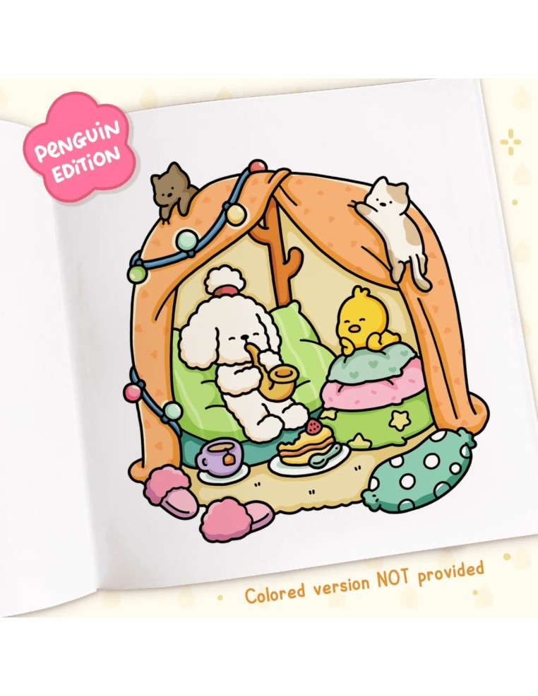 Coco Wyo Cozy Friends Colouring Book - PREORDER
