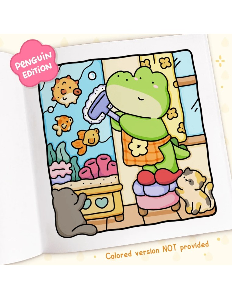 Coco Wyo Cozy Friends Colouring Book - PREORDER
