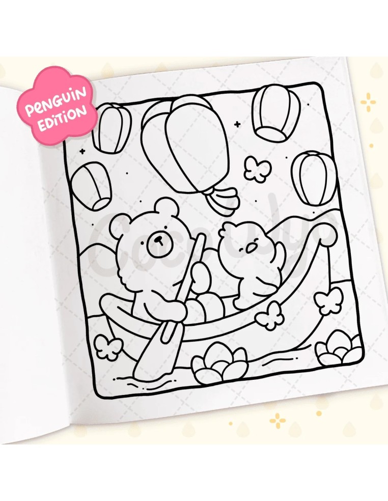 Coco Wyo Cozy Friends Colouring Book - PREORDER