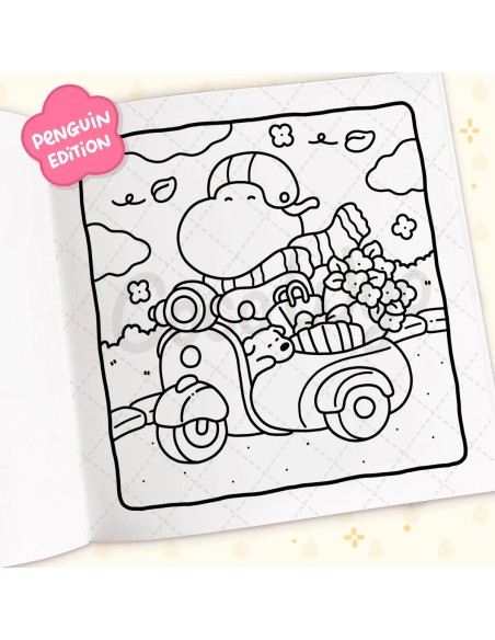 Coco Wyo Cozy Friends Colouring Book - PREORDER