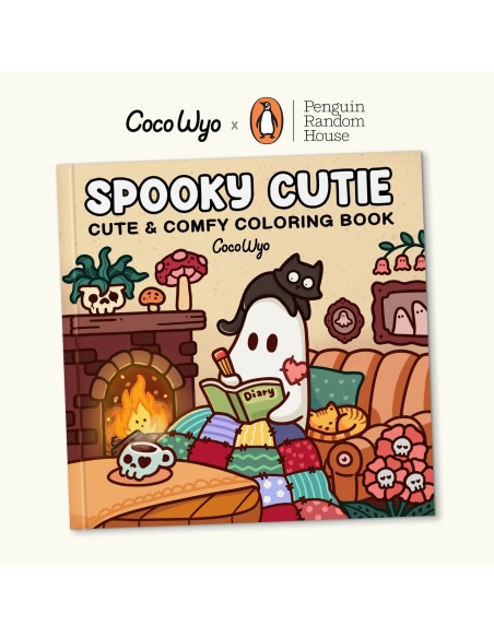 Coco Wyo Spooky Cutie Colouring Book - PREORDER
