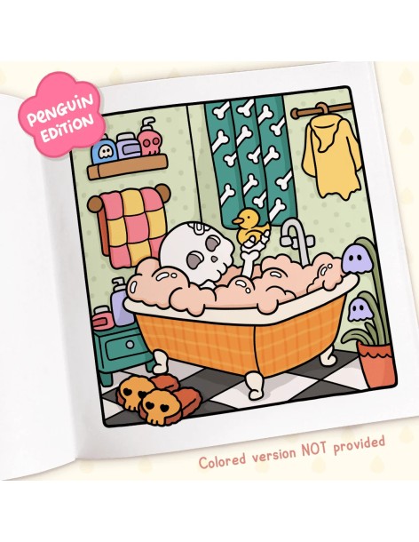 Coco Wyo Spooky Cutie Colouring Book - PREORDER 2