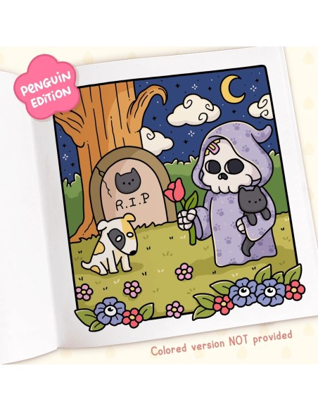 Coco Wyo Spooky Cutie Colouring Book - PREORDER