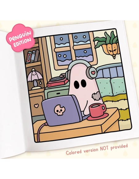 Coco Wyo Spooky Cutie Colouring Book - PREORDER