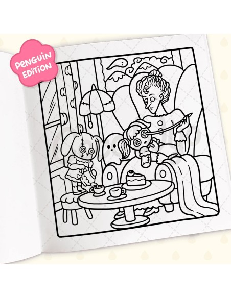 Coco Wyo Spooky Cutie Colouring Book - PREORDER