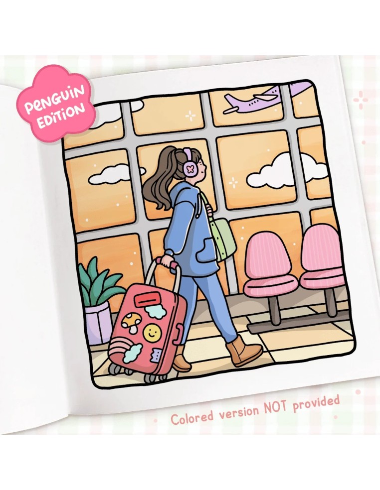 Coco Wyo Girl Moments Colouring Book - PREORDER