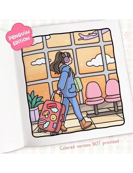 Coco Wyo Girl Moments Colouring Book - PREORDER