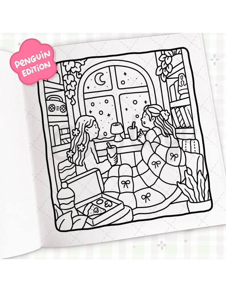Coco Wyo Girl Moments Colouring Book - PREORDER