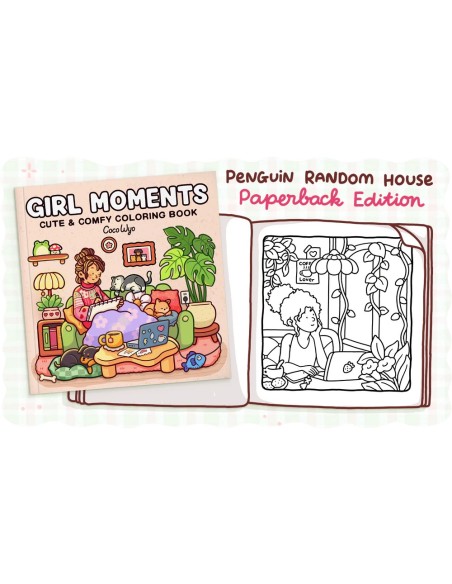 Coco Wyo Girl Moments Colouring Book - PREORDER