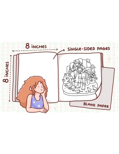 Coco Wyo Girl Moments Colouring Book - PREORDER