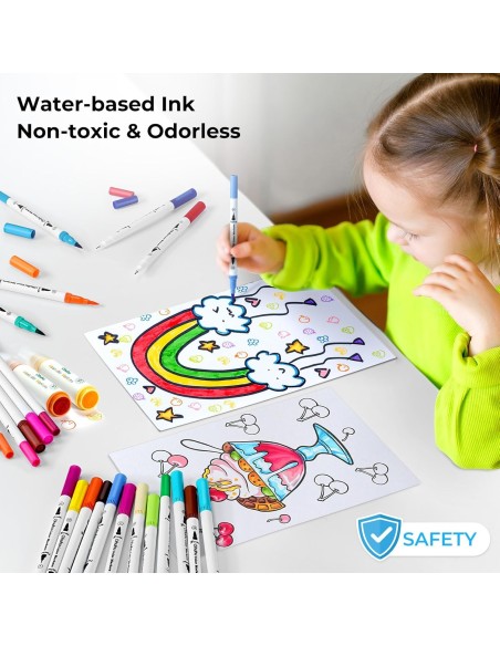 Ohuhu Maui · 36 Water-Based Markers