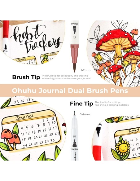 Ohuhu Maui · 36 Water-Based Markers