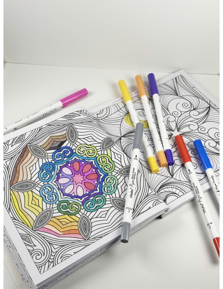 Zen Mandala Colouring Book
