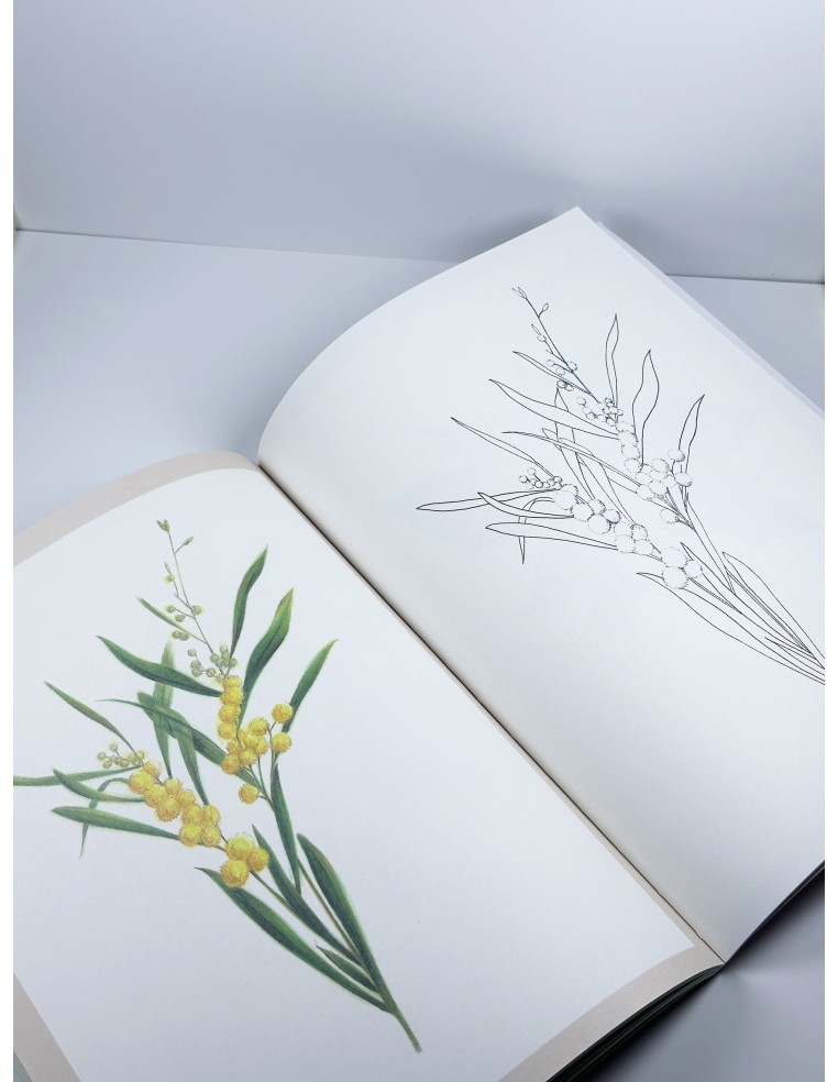 Botanical Flower Colouring Book