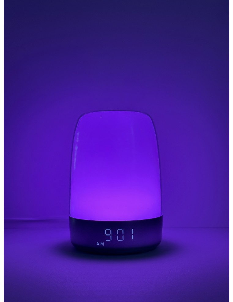Sunrise Alarm Clock - Purple light