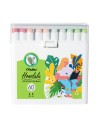 Ohuhu Honolulu Dual Tips Alcohol Art Markers - 60 Colours, Brush and Chisel
