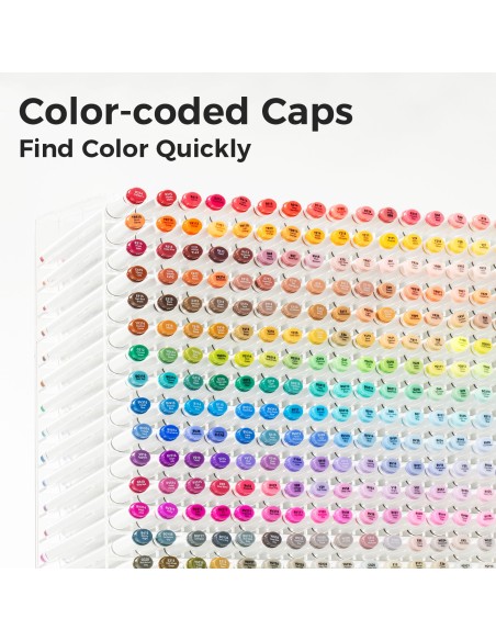 Ohuhu Oahu Dual Tips Alcohol Art Markers - 80 Colours, Fine and Chisel (Updated Packaging)