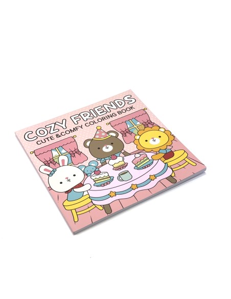 Cozy Friends - Cute & Comfy Colouring Book