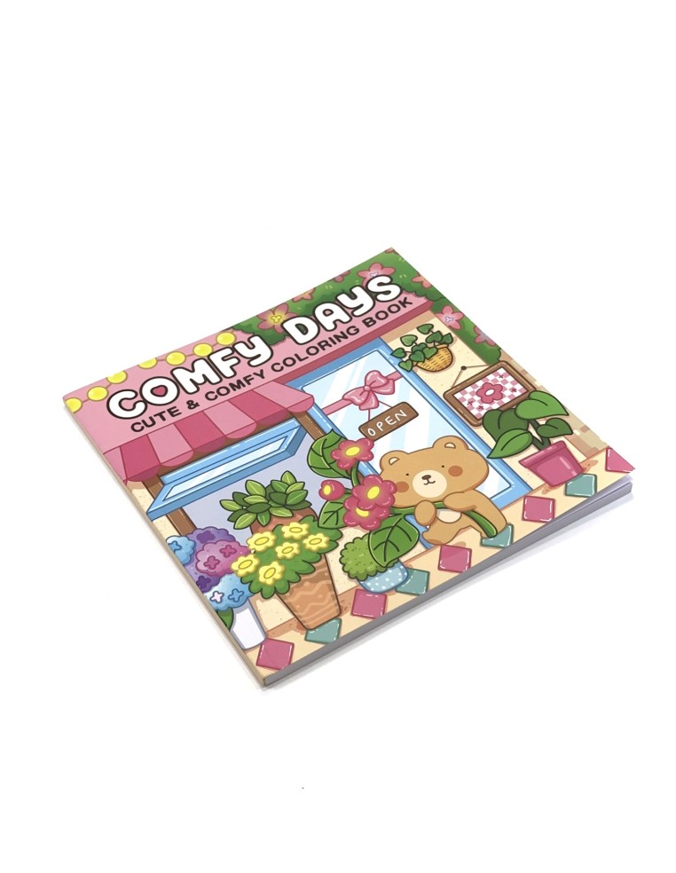 Comfy Days - Cute & Comfy Colouring Book