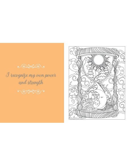 The Beautiful Affirmations Colouring Book