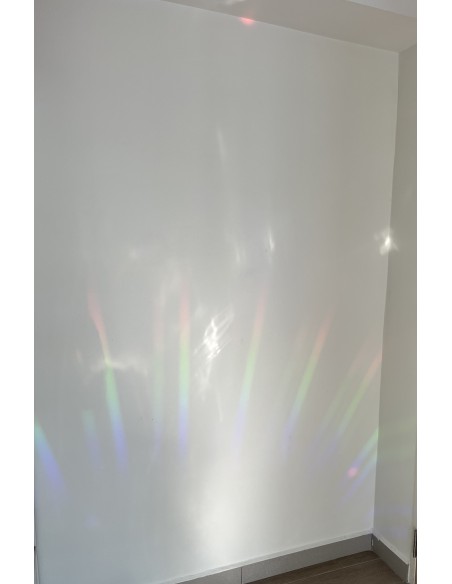Rainbow Prism Suncatcher Sticker - Voyage at Dawn