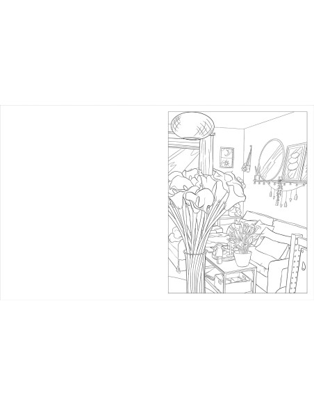 The Houseplants Colouring Book