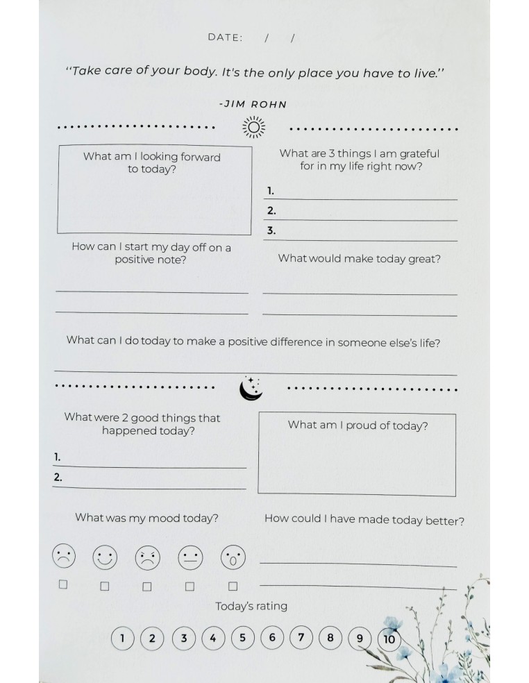 My Daily Self-Care Journal